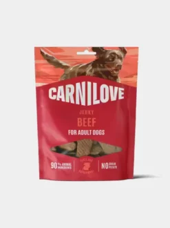 Friandises Carnilove Jerky pour chien - Muscle de Boeuf 🐂