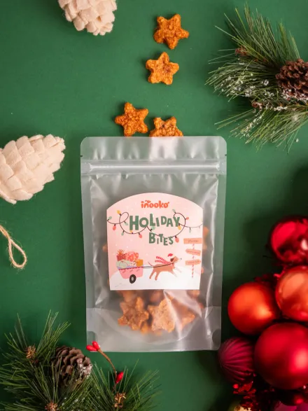 Friandises de Noël pour chien - Holiday Bites 🦃🎅 - inooko