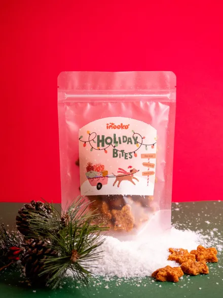 Friandises de Noël pour chien - Holiday Bites 🦃🎅 - inooko