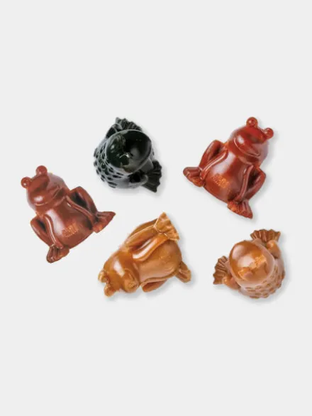 2 friandises dentaires à mâcher pour chien - Grenouilles