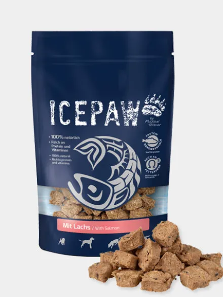 Friandises de récompense pour chien - Poisson blanc et Saumon - Icepaw