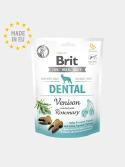 Friandises Dog Functional Snack Dental - Cerf 🦌 et Romarin 🌿 - Brit