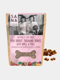 Friandises éducation pour chien - Lapin 🐇 Pomme et Chou Kale - Sanadog