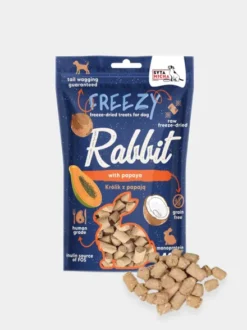 Friandises lyophilisées pour chien - Freezy Lapin 🐇 - Syta Micha
