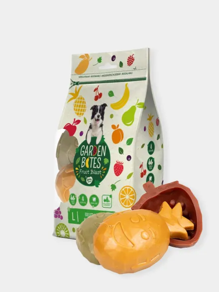 Friandises à mâcher pour chien - Garden Bites Fruity Buddies