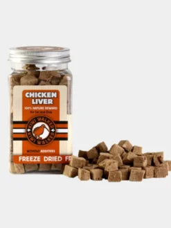 Friandises naturelles pour chien et chat - Foie de poulet - Kiwi Walker