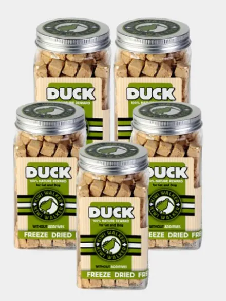 Friandises naturelles pour chien et chat - Canard - Kiwi Walker