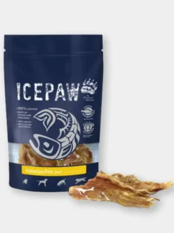 Friandises pour chien 100% filets de morues séchés - Icepaw