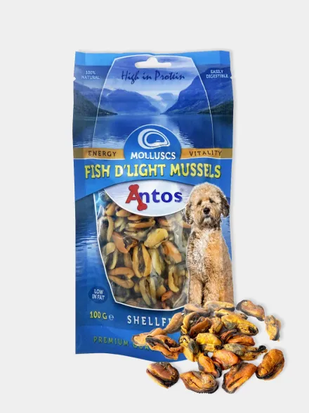 Friandises pour chien - Fish D'Light Moules - Antos