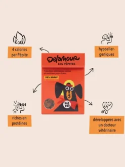 Friandises pour chien - Les Pépites au Boeuf 🐂 - Delamour