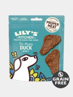 Friandises sans céréales pour chien - Jerkies au Canard je