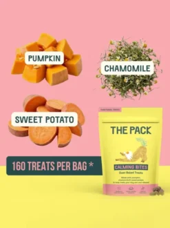 Friandises véganes pour chien - Calming bites 🧘 The Pack
