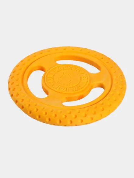 Frisbee pour chien mousse haute densité - Orange - Kiwi Walker