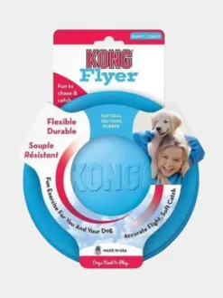 Frisbee pour chiot - KONG® Puppy Flyer - Bleu