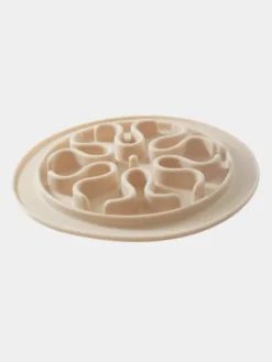 Gamelle anti-glouton pour chat - sable
