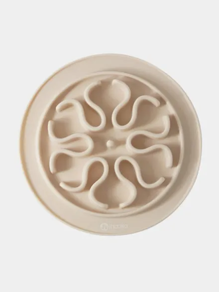 Gamelle anti-glouton pour chat - sable