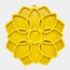 Gamelle d'enrichissement - Mandala - Jaune - SodaPup