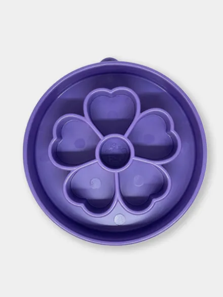 Gamelle d'enrichissement pour chien - Flower Violet - SodaPup