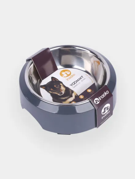 Gamelle YOOMY pour chien - Gris