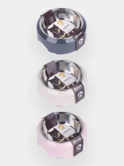Gamelle YOOMY pour chien - Gris