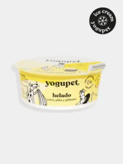 Glace au yaourt pour chien - Façon Piña Colada 🥥🍍🍌 - Yogupet