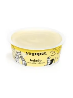 Glace au yaourt pour chien - Façon Piña Colada 🥥🍍🍌 - Yogupet