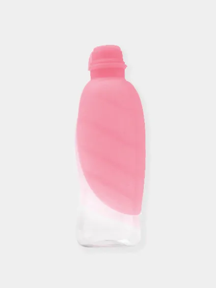 Gourde et distributeur d'eau portable Leaf - Rose - United Pets