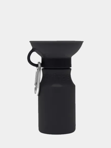 Gourde pour chien avec distributeur d’eau - Medium (44 cl) Noir - Springer