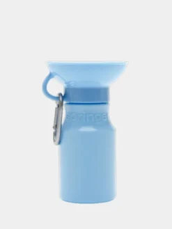 Gourde pour chien avec distributeur d’eau - Medium (44 cl) Bleu - Springer
