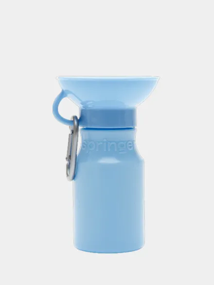 Gourde pour chien avec distributeur d’eau - Medium (44 cl) Bleu - Springer