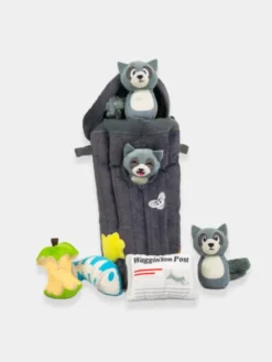 Grand jouet d'occupation pour chien - Hide-a-Raccoon