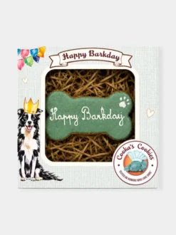 Gâteau d'anniversaire pour chien Happy Barkday – Cooka's Cookies