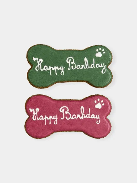 Gâteau d'anniversaire pour chien Happy Barkday – Cooka's Cookies