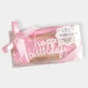 Gâteau d'anniversaire pour chien - Os Rose 🦴🩷 - Doggye Bag