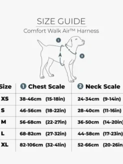 Harnais Bleu pour chien - Comfort Walk Air 3.0 - DOG Copenhagen