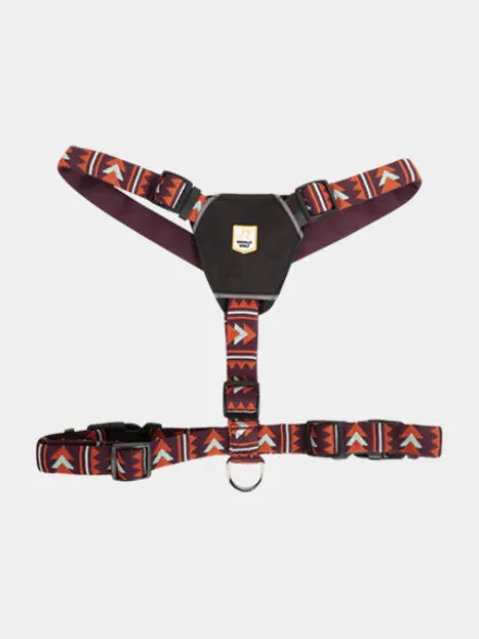 Harnais original pour chien motif Polar Night - Woolly Wolf