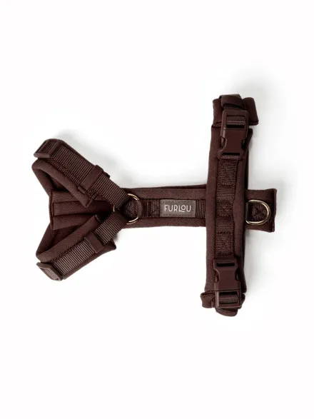 Harnais pour chien ultra léger Comfort - Marron - Furlou
