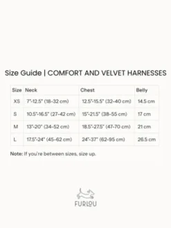 Harnais pour chien - Velvet Harness - Green (Vert) - Furlou