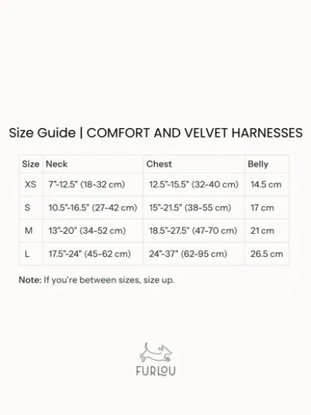 Harnais pour chien - Velvet Harness - Green (Vert) - Furlou