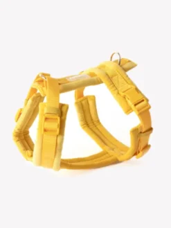 Harnais pour chien - Velvet Harness - Yellow (Jaune) - Furlou
