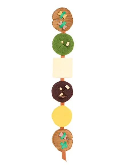 Jeu de fouille pour chien - Snufflerz Stacks Croissant 🥐 - Zippy Paws