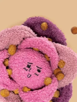 Jouet de fouille et d'enrichissement pour chien - Chou Rose - The FurryFolks