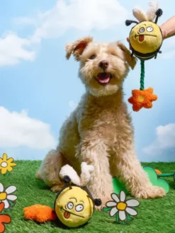 Jouet de fouille pour chien - Abeille Bee Happy 🐝 - The FurryFolks