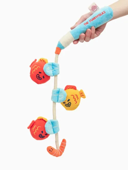 Jouet de fouille pour chien - Canne à Pêche 🎣 - The FurryFolks