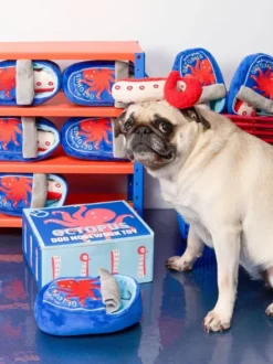 Jouet de fouille pour chien - Conserve de Poulpe 🐙 - The FurryFolks
