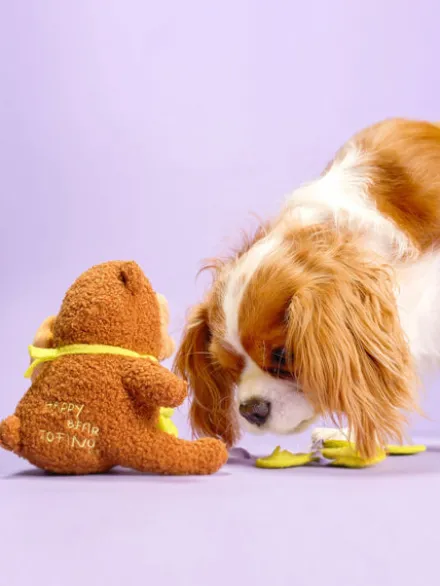 Jouet de fouille pour chien - Ours Happy Bear 🐻 - The FurryFolks