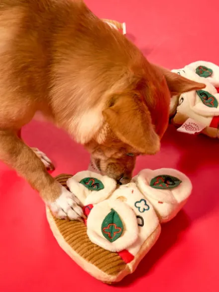 Jouet de fouille pour chien - Pizza 🍕 - The FurryFolks