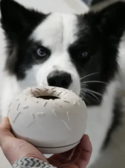 Jouet d'occupation pour chien - Yoomy Donut 🍩 - Sable