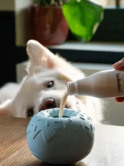 Jouet d'occupation pour chien - Yoomy Donut 🍩 - Sable