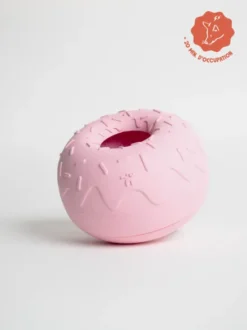 Jouet d'occupation pour chien - Yoomy Donut 🍩 - Rose